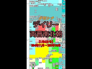 【夕刊シチ　デイリー両晋南北朝　1月6日号】284年11月～285年10月