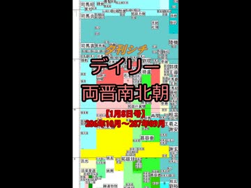 【夕刊シチ　デイリー両晋南北朝　1月8日号】286年10月～287年09月