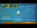 ポケモンＺＡ　ヤンチャム（オヤブン）の出現場所は？図鑑０４７　＃５９１　【Pokémon LEGENDS Z-A】