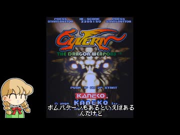 【アーケード実機】サイヴァーン　1周1コインクリア【ニコ生切り抜き】