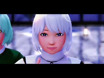 【東方MMD】　GASSHOW　　ふと・とじこ