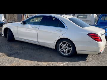 W222 S400後期のオイル交換