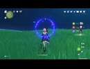 原神　雷電将軍＆エミリエ＆ナヒーダでデイリー任務#６９０。地脈の花