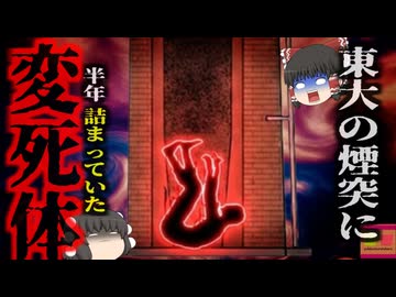 【2006】『東大の煙突に変死体』半年以上200℃の熱風と煙に燻されミイラ化していた男性…誰も気付かずに研究を行っていた…何故こんな場所に？【ゆっくり解説】きめぇ丸