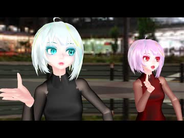 【MMD】GETCHA!【Miku,Luka】