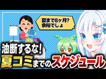 【同人】夏コミまでのスケジュール【ボイボ解説】