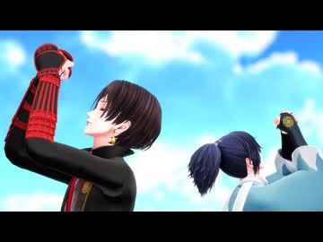 【MMD刀剣乱舞】ハナタバ【加州清光・大和守安定】