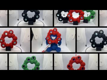 【観賞用】ミャクミャクの目を動かしてみた