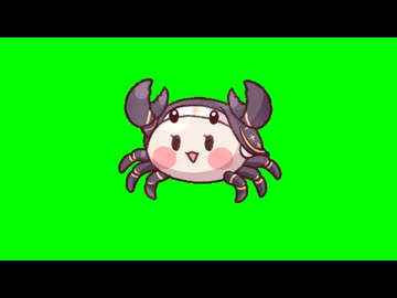 生成AIにスピッキーの顔を見せて「カニです」と言ったら出てきたやつGB