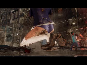 DOA6 ほのか　揺れ　ブレザー