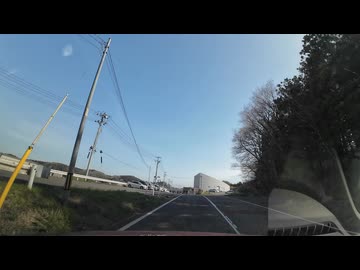 桜の名所　加護坊山から県北ドライブ13　宮城県登米市迫町佐沼市営墓地着　2025　0419