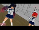 [MMD]艦これ 択捉・松輪 GLIDE｛着衣有り｝