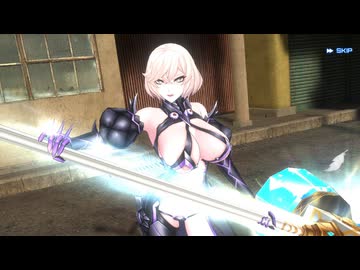 【アクション対魔忍】ワイトさんでステージ５のMAP間移動見学