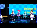 MMD、テト、ミク、オグリ、シンボリ、計４人、で、クレイジービート