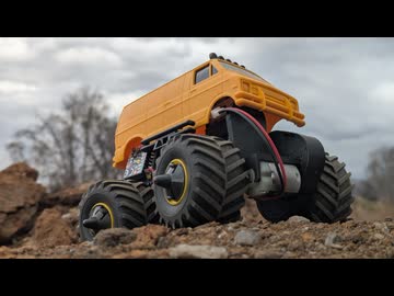 関節操舵ワイルドミニ四駆ラジコン