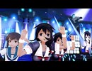 【Ray-mmd】時雨と吹雪がライブステージでテレパシ
