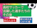 数年前の高校サッカーで大活躍したあの選手たちは、今どうしているのか？ 2014