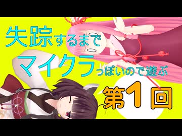 失踪するまでマイクラっぽいVRする