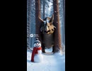 【ARKモバイル2】何故か木にハマって動けなくなっているトリケラトプスを見付ける雪だるま