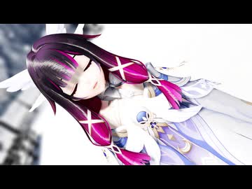 【原神MMD】コロンビーナちゃんに「海を泳ぐ月」を踊ってもらいました