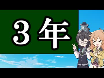 動画投稿を始めて3年になります
