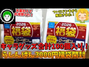 過去最大の物量入でとんでもなくお得パラダイス過ぎる「らしんばん3000円福袋」を開封！！