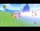 原神　雷電将軍＆千織＆ナヒーダでデイリー任務#６９６。地脈の花