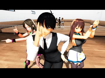 【MMDデレマス】紗痲　武内P＆渋谷凛＆向井拓海