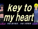 【LEON＆LOLA】ｋｅｙ ｔｏ ｍｙ ｈｅａｒｔ【カバー曲】