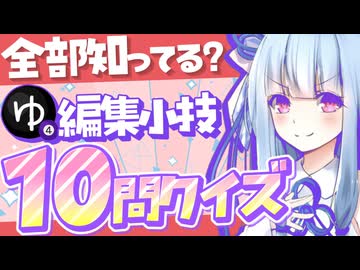YMM4の(細かすぎる)編集小技を集めてクイズにしてみた。【ソフトウェアトーク解説】