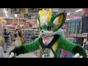 ホモと見る限界突破したスーパーの着ぐるみイベント