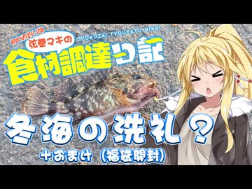 【VOICEROIDフィッシング】初心者釣り師　弦巻マキの食材調達日記＠第参話