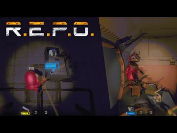 【４人実況】さっきまで協力していた味方の変わり果てた姿…【R.E.P.O.】