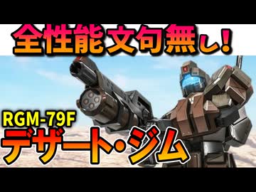 【全性能文句無し！】デザート・ジムを徹底解説【機動戦士ガンダムMSV】