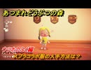 あつまれどうぶつの森　スプラコラボ服の入手方法は？ウツホのふく編　＃２１　【あつ森ver3.0～】