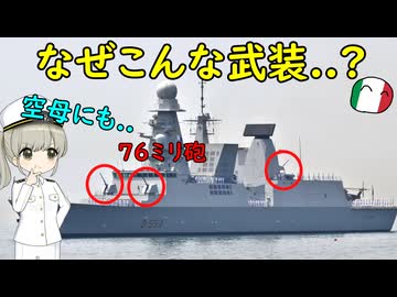 なぜイタリア海軍は76ミリ砲が好きなの？