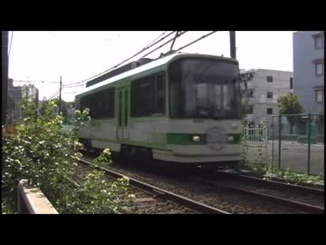 【京成・都電】町屋駅、荒川自然公園周辺の走行風景