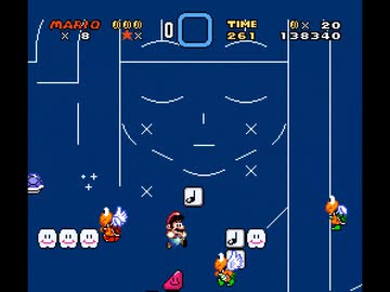 【自動マリオシーケンサ SFC版】とべない深海魚