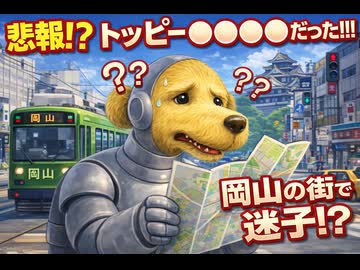方向音痴宇宙犬と岡山で再会しました