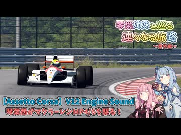 【VOICEROID劇場】琴葉茜がMP4/6を駆る！【Assetto Corsa F1サウンドメイン】