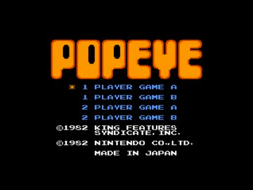 【MIDI】ポパイ（ファミコン）の音楽（色々）