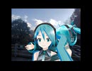 あぴみくちゃんLat式ミクちゃんに飛びつく