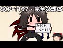 ゆっくりと一緒にSCPを紹介したい！その315【SCP】