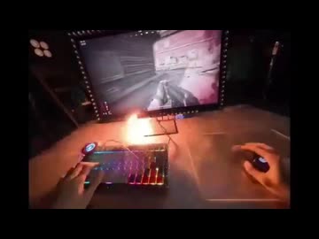 ホモと見るリアルに撃たれるPCを開発するFPSゲーマー