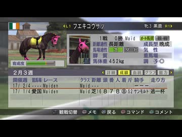 【実況】ウイニングポスト7 マキシマム2008 #124