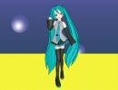【MikuMikuDance】ラムに真似て動かしてみた