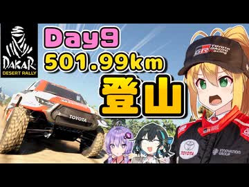 【DakarDesertRally】マキモカゆかりのDakar Rally 2021 挑戦記  Day9【VOICEROID･VOICEPEAK実況】