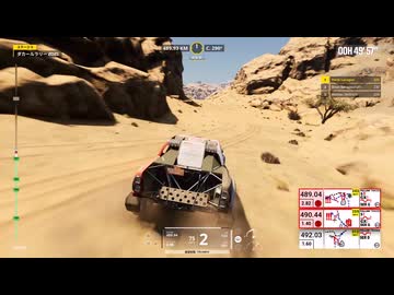【実況無】DakarDesertRally Simulation Mode フル尺 Dakar Rally 2021 Stage09