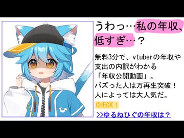 【登録者数5000人】8年目vtuberさんの年収がこちら【収益公開】