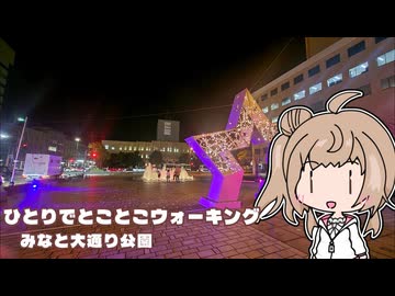 ひとりでとことこウォーキング285-01　～鹿児島市　みなと大通り公園～